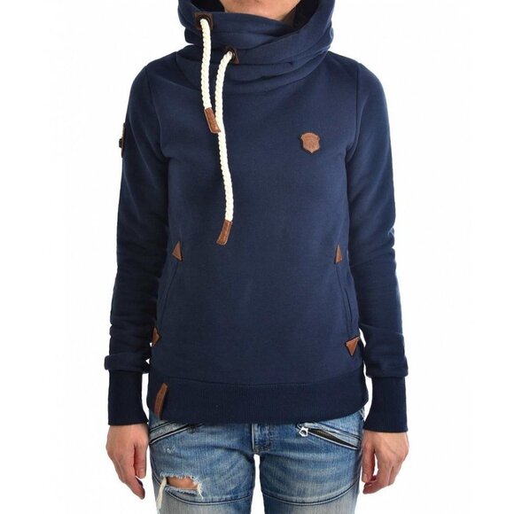 Naketano Artemis Cowl Neck Hoodie - Picture 1 of 8